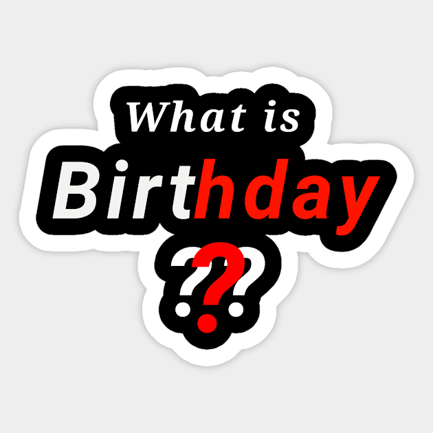 What is Birthday Sticker by MAU_Design